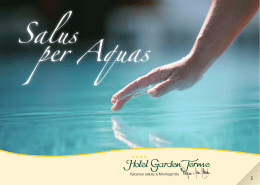 Salus per Aquas - Hotel Garden Terme