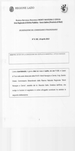 Visualizza Allegato - Riserva Navegna e Cervia