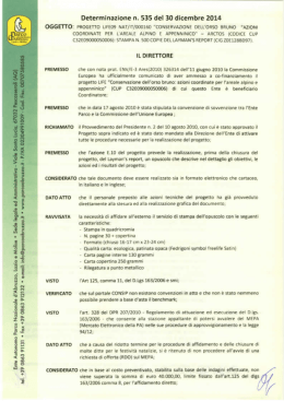 Scarica il documento - Parco Nazionale d`Abruzzo Lazio e Molise