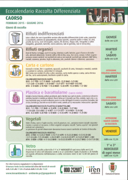 calendario rifiuti 2015-2016