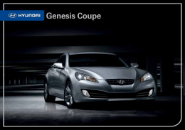 Genesis Coupe - GERLI Auto Concessionario Hyundai
