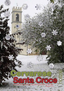 Dicembre 2011 - Cervarese Santa Croce