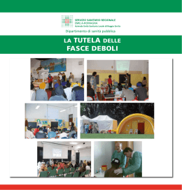 la tutela delle fasce deboli