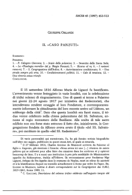 I-II/453-513 - Sant`Alfonso e dintorni
