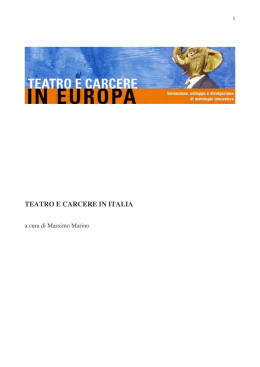 definitiva teatro e carcere
