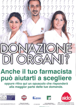 Anche il tuo farmacista