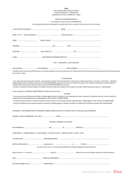 Opera Pellegrinaggi Arcidiocesi da Napoli