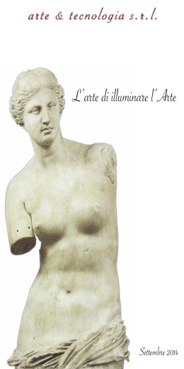 L`arte di illuminare l`Arte