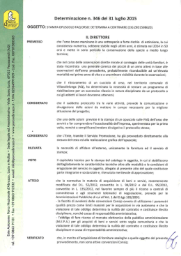 Scarica il documento - Parco Nazionale d`Abruzzo Lazio e Molise