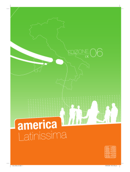 Il Concorso &ldquo;America Latinissima&rdquo; - Istituto Italiano di Cultura de S&atilde;o