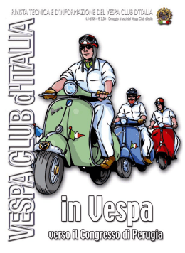Vespa Club d`Italia 2008 n.1