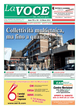 La voce del municipio