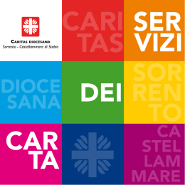 servizi sociali - Arcidiocesi Sorrento