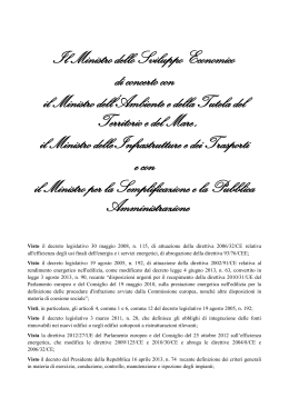 DM 26 giugno 2015 Linee Guida APE