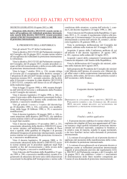 DECRETO 12 agosto 2015 - Il Quotidiano Giuridico
