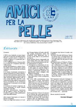 Visiona il documento - Associazione Neuro Fibromatosi