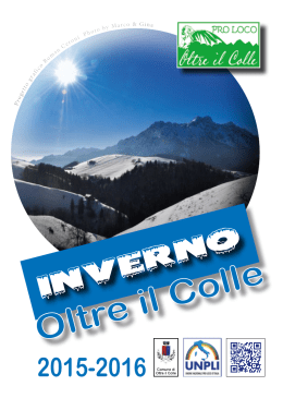 Libretto Pro Loco Oltre il Colle invernno 2015-2016