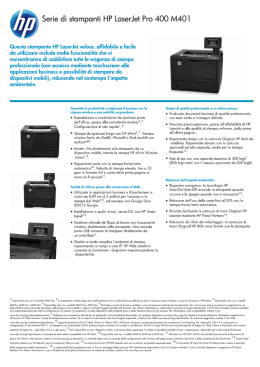 Serie di stampanti HP La...cnica/4AA3