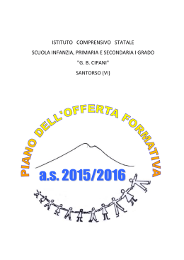 POF 2015 2016 - ISTITUTO COMPRENSIVO STATALE "GB Cipani"