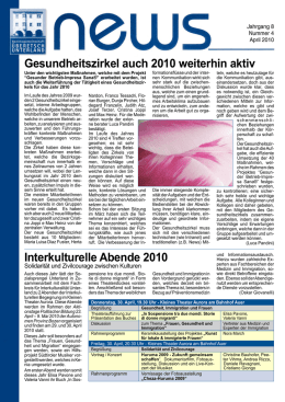 Infoblatt News Nr. 4 - April 2010 (PDF 568 KB)