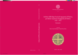 scarica il volume - Universit&agrave; degli Studi di Padova