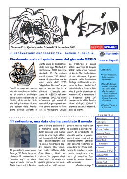 Medio - Numero 131 del 24 Settembre 2002