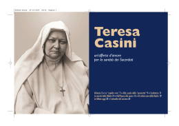 Teresa - Suore Oblate del Sacro Cuore di Gesù