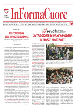 InformaCuore n.46 Dicembre 2014