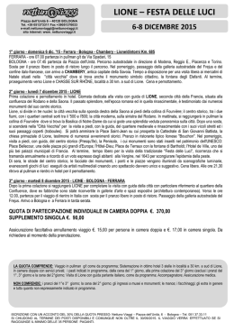 lione – festa delle luci