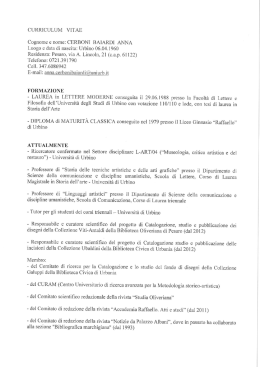 Cerboni Baiardi Anna - Fondazione Cassa di Risparmio di Pesaro