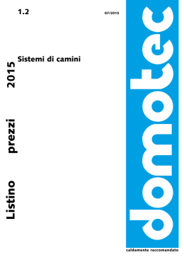 Listino prezzi