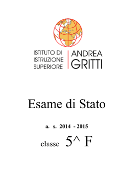 5F tur - Istituto Gritti