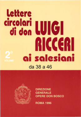 Lettere circolari di don