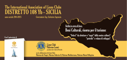 Locandina - Comune di Palermo