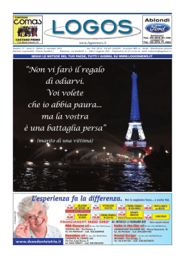 &ldquo;Non vi far&ograve; il regalo di odiarvi. Voi volete che io abbia paura... ma la