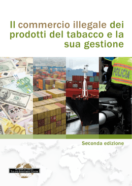Il commercio illegale dei prodotti del tabacco e la sua gestione