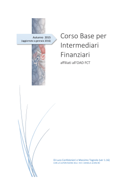 Materiale del corso base 2016