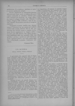 CUORE E CRITICA meditabonda. E la