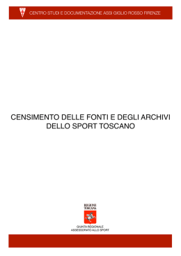 Introduzione al Censimento - Report finale 2010