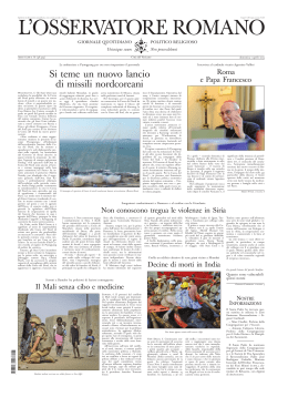 l`osservatore romano