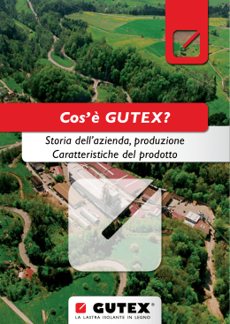 Brochure "Cos`è GUTEX?" pdf, 3 MB