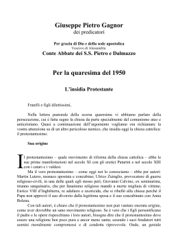1950 L`insidia protestante