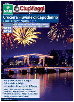 Crociera Fluviale di Capodanno