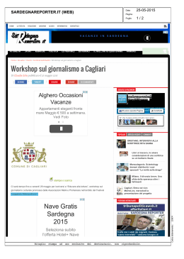 Sardegna Reporter - Leggendo Metropolitano