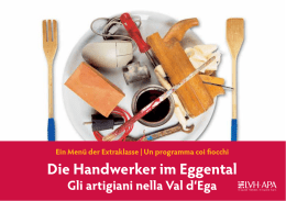 Die Handwerker im Eggental - Handwerksschau Eggental