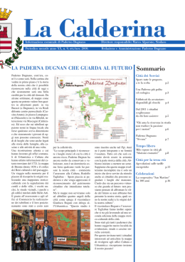 Ottobre/Novembre 2010 - Sito Istituzionale del Comune di Paderno