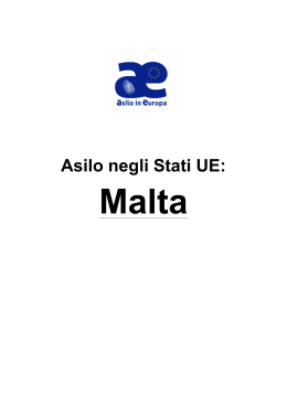 Malta - Asilo in Europa