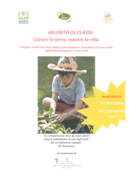 UN ORTO DI CLASSE