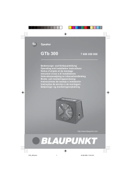 GTb 300 - Blaupunkt