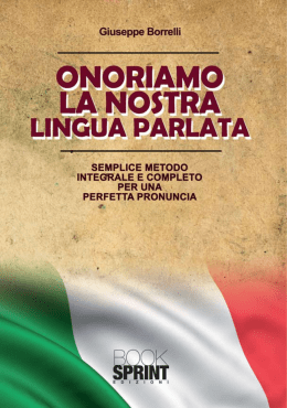 onoriamo la nostra lingua parlata